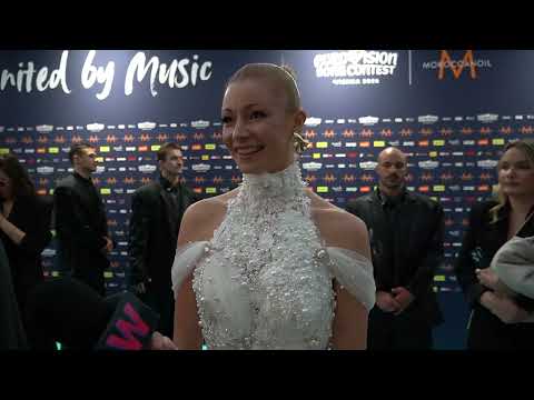 🇦🇹 Kaleen (Austria) @ Eurovision 2026 Turquoise Carpet Opening Ceremony | Interview