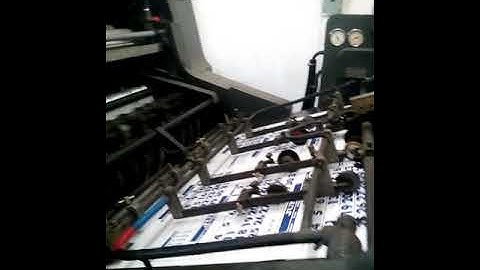 Heidelberg sord offset 64x91.5cm