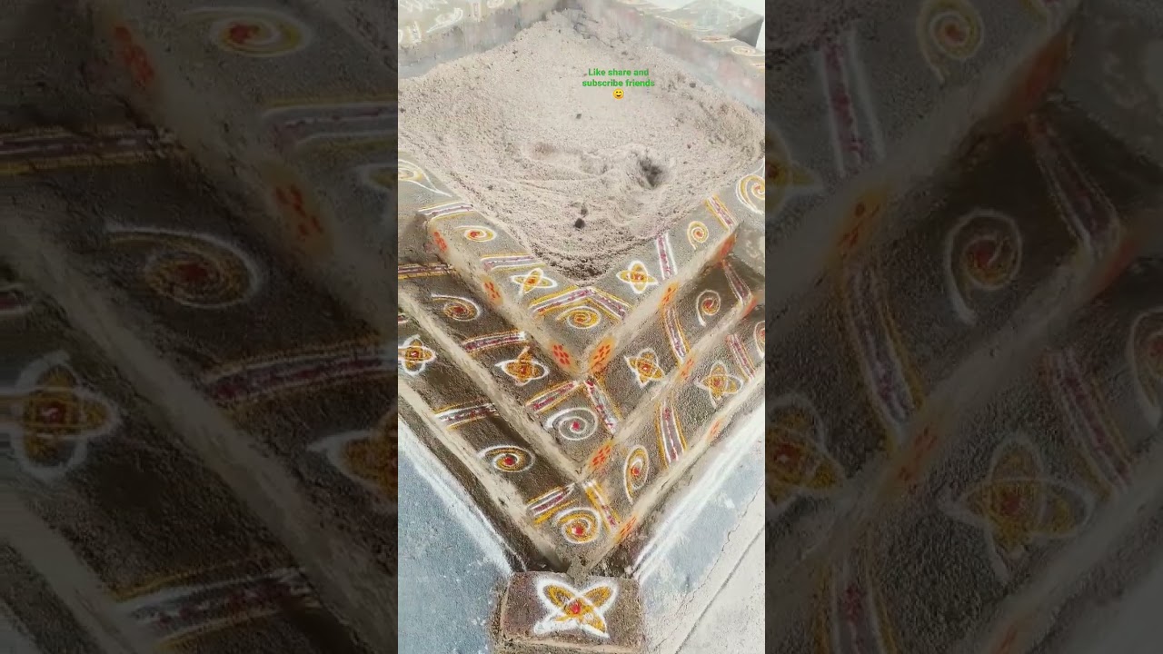 simple homam design in ramalayam👈