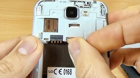 LG K4 - How to Insert SIM card and memory card