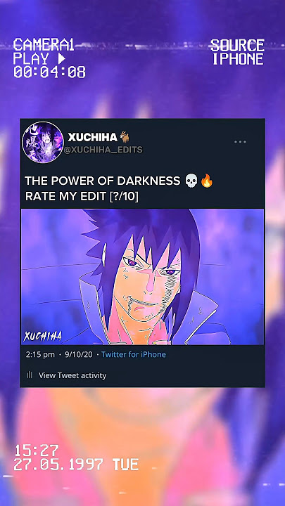 Kekuatan kegelapan Sasuke 💀🔥 #naruto #anime #shorts