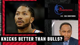 Knicks will end up with a similar record to the Bulls, maybe better! - Stephen A. | NBA Countdown