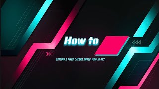 Gran Turismo 7 - GT7 - How to set a fixed camera angle view replay in music replays