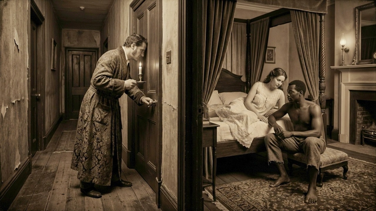 Elle interdisait à son mari d'entrer dans sa chambre,mais l'esclave y passait toutes ses nuits(1848)