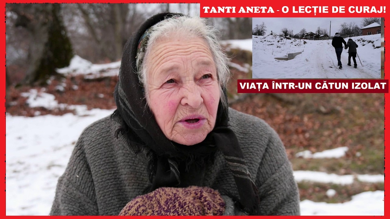 O LECȚIE de curaj! | Tanti Aneta s-a mutat într-un CĂTUN IZOLAT! | SECRETELE vieții, muncă și urși