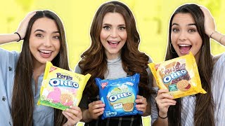 oreo challenge part two w the merrell twins