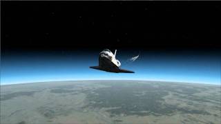 FSX Space Shuttle Atlantis flight