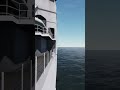 超音速でイージス艦の舷側を通過するF-14【DCSWorld】フライトシミュレーター#shorts