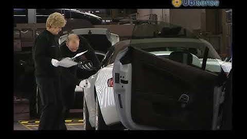 Aston Martin uses Ubisense Real-Time Location System (RTLS)