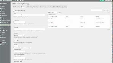 Status and Order Tracking Plugin - Installation and Setup -  Video 1