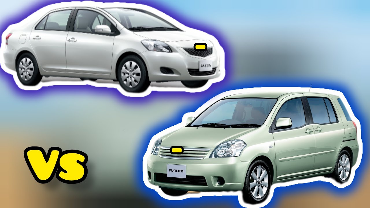 Comparativo Toyota Belta 1.3 VS Toyota Raum 1.5 |