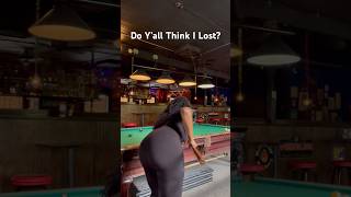 Playing Pool Is Fun!! But IDK How To Play 🤦🏾‍♀️ #pooltables  #billiards #playingpool