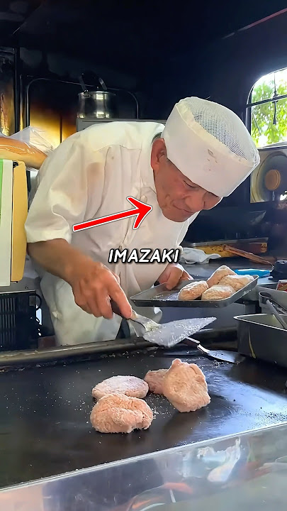 He Created Hot Dog-Style Hamburgers 😋 #shorts #japan
