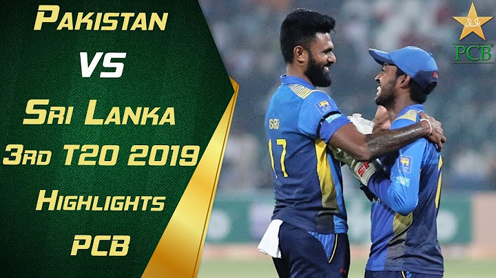 Pakistan vs Sri Lanka 2019 | 3rd T20 | Highlights | PCB