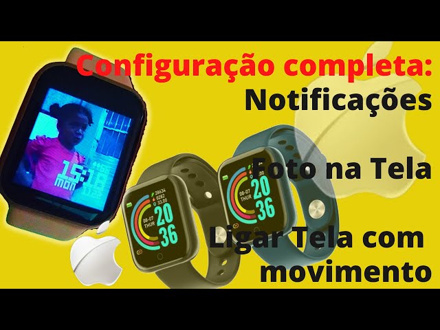 Como configurar e Sincronizar Smartwatch D13 (Nova versão app HryFine) 