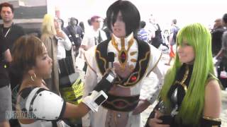 Emperor Lelouch and CC from Code Geass Cosplay - Otakon 2012