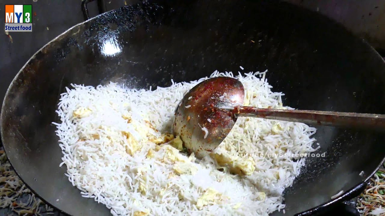 Chicken Fried Rice  | VASHI | MUMBAI STREET FOOD | 4K VIDEO | UHD VIDEO street food