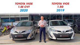 Mới về cặp xe Toyota Vios ô tô cũ giá rẻ Full lịch sử