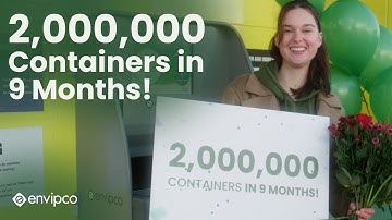 Quantum Recycles 2,000,000 Containers in 9 Months!