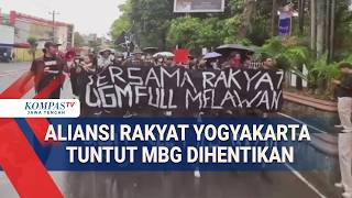 Yogyakarta Student and People's Alliance Holds Protest, Presents 6 Demands to the Government