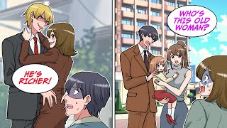 My wife cheated on me with someone richer, but then 3 years later… [Manga Dub]