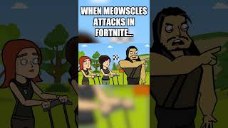 When Meowscles attacks in Fortnite... #fortnite #shorts #meowscles