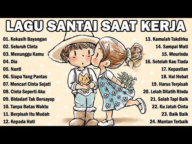 40 Lagu Enak Didengar Saat Santai dan Kerja | Lagu Pop Indonesia || Cakra Khan,Anji,Fredy class=