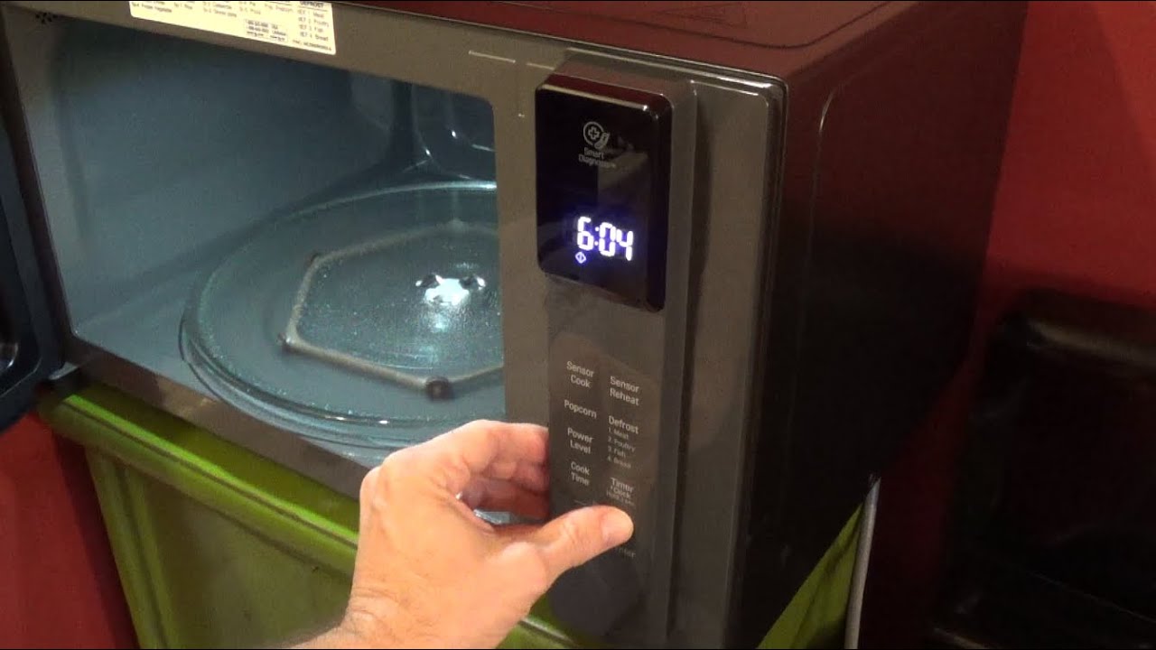 explosie Het beste spanning How to Set the Clock on an LG Microwave Oven - YouTube