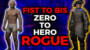 NO ITEM ROGUE ZERO TO HERO (Insane come up) NO MARKET 30000 Gold Market Value PROFIT Dark and Darker