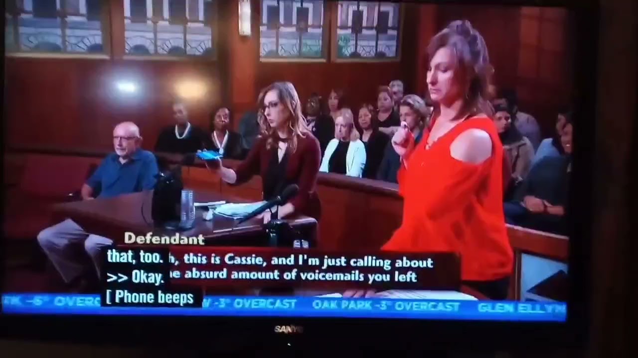 Judge Judy, (full voicemail) Death threats caught on tape