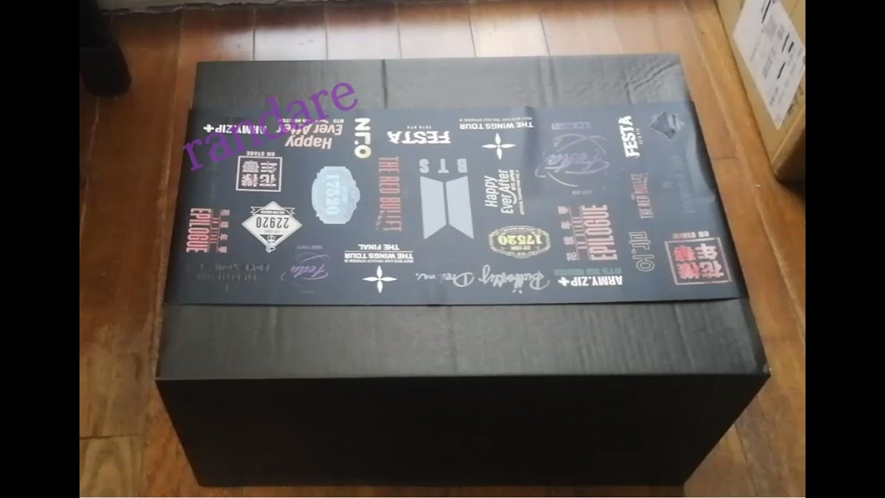 防弹少年团盲盒开箱 BTS LUCKY BOX UNBOXING YouTube