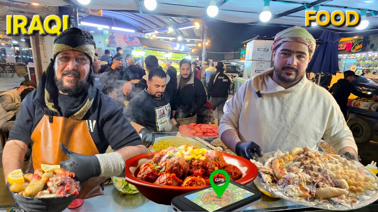 Mosul's Cheapest Eats: A $1 GPS Street Food Challenge lraq 2026 | Best STREET FOOD in Iraq