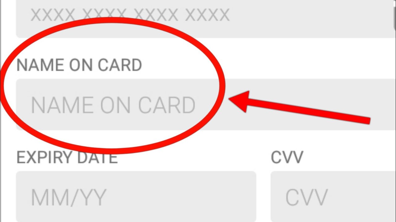 Name On Card Ka Matlab Kya Hota Hai | Name On Card Debit Card Means