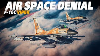 2x F16C Viper Against 4x Syrian Mig29 Fulcrum | Digital Combat Simulator | DCS |