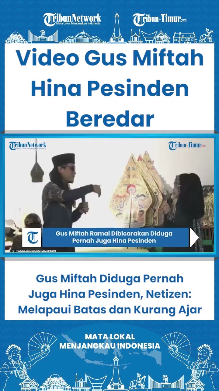 SHORT Gus Miftah Ramai Dibicarakan Diduga Pernah Juga Hina Pesinden, Netizen Melapaui Batas