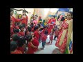 Red day celebration at shining kids pre school