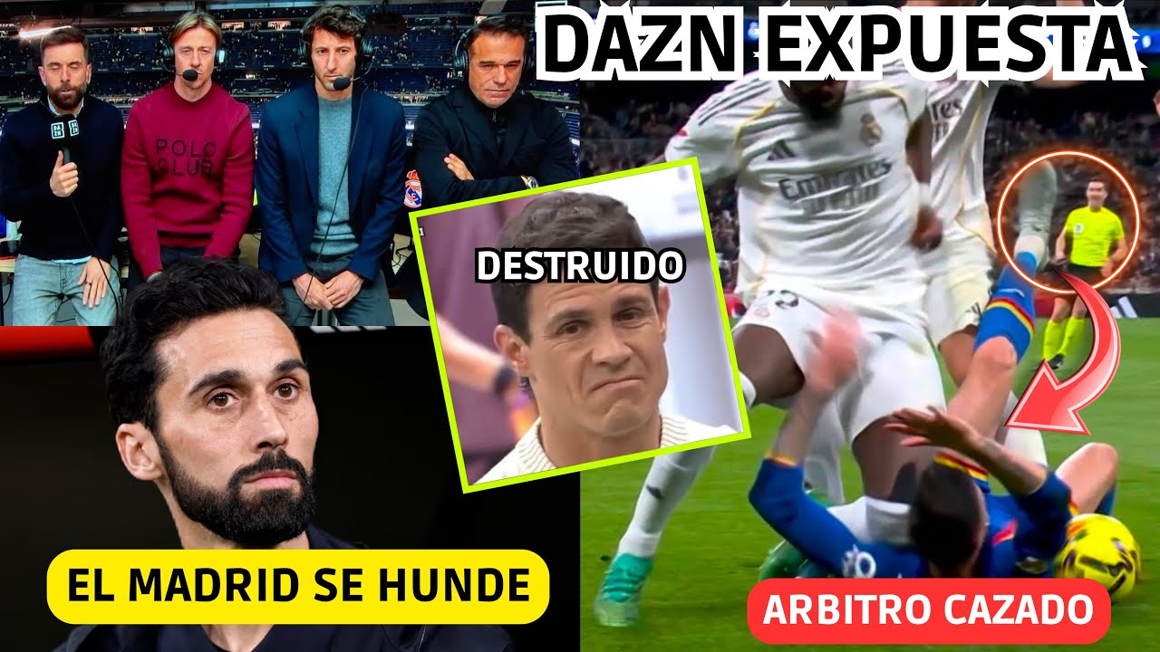 💥 EL MADRID SE HUNDE y ASI REACCIONAN! EDU DESTRUIDO y DAZN EXPUESTA por la AGRESION de RUDIGER 