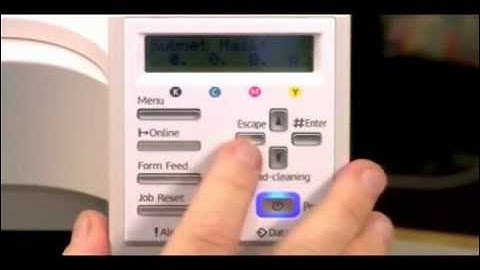 How to Install the Ricoh GX e3300N as a Network Printer -