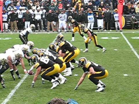 Iowa Hawkeyes Shonn Greene 75 YARD TD vs Purdue 11...