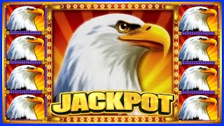★★HUGE JACKPOTS★★HIGH LIMIT★★GREAT EAGLE 2 SLOT MACHINE (WMS)