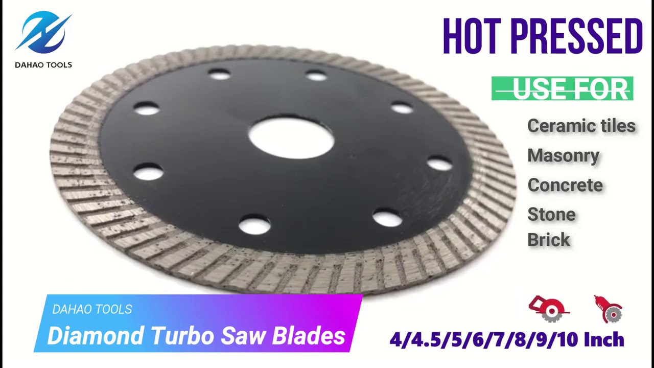 4" 105mm diamond saw blade super thin for ceramic cutting