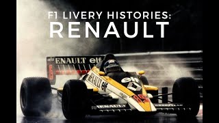 F1 Livery Histories: RENAULT