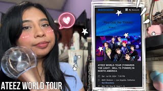 BUYING ATEEZ WORLD TOUR TICKETS | LA 2024