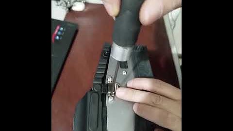 How to change the HV-Discharge Module of AI-8 --- Step Five