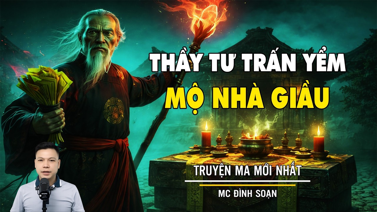 THẦY TƯ TRẤN YỂM MỘ NHÀ GIÀU - TRÓI HỒN CẬU CẢ LÀM BÙA | Truyện Ma Đình Soạn - Truyện Ma Mới Nhất