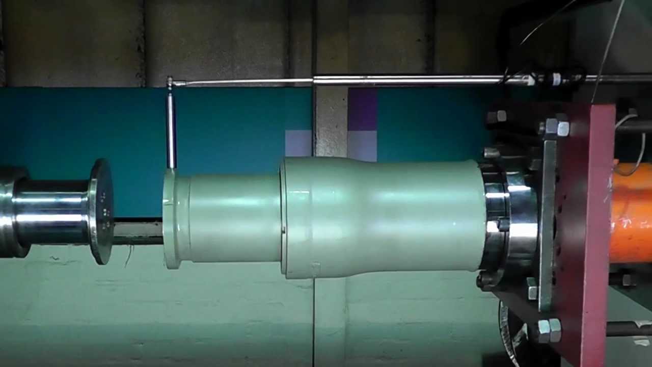 Deformation Tube - 148mm stroke - non deforming impact - QtrSpeed.mp4