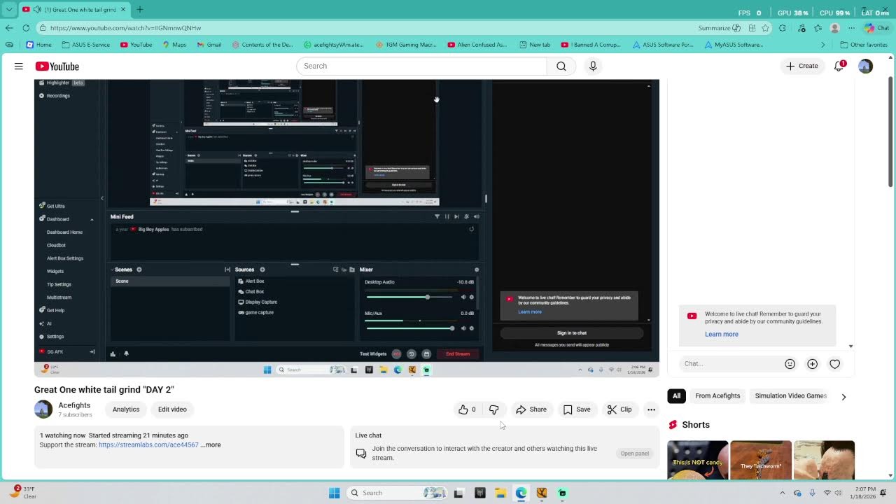 Great One white tail grind "DAY 2"