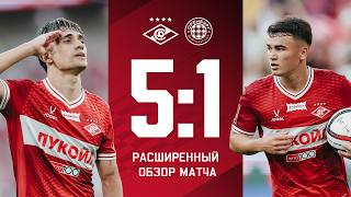 20/90 | «Спартак» 5:1 «Оренбург» | Расширенный обзор матча