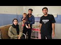 Saifullah and mahsas heartwarming visit to arad  in the hospital nomadic life documentary