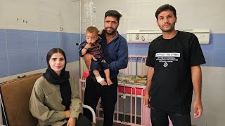 Saifullah and Mahsa's heartwarming visit to Arad 😍 in the hospital\/ nomadic life documentary